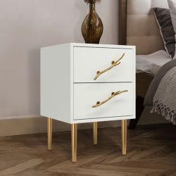 Тумба Арт Колор matte Стайл Голд Белый опал матовый