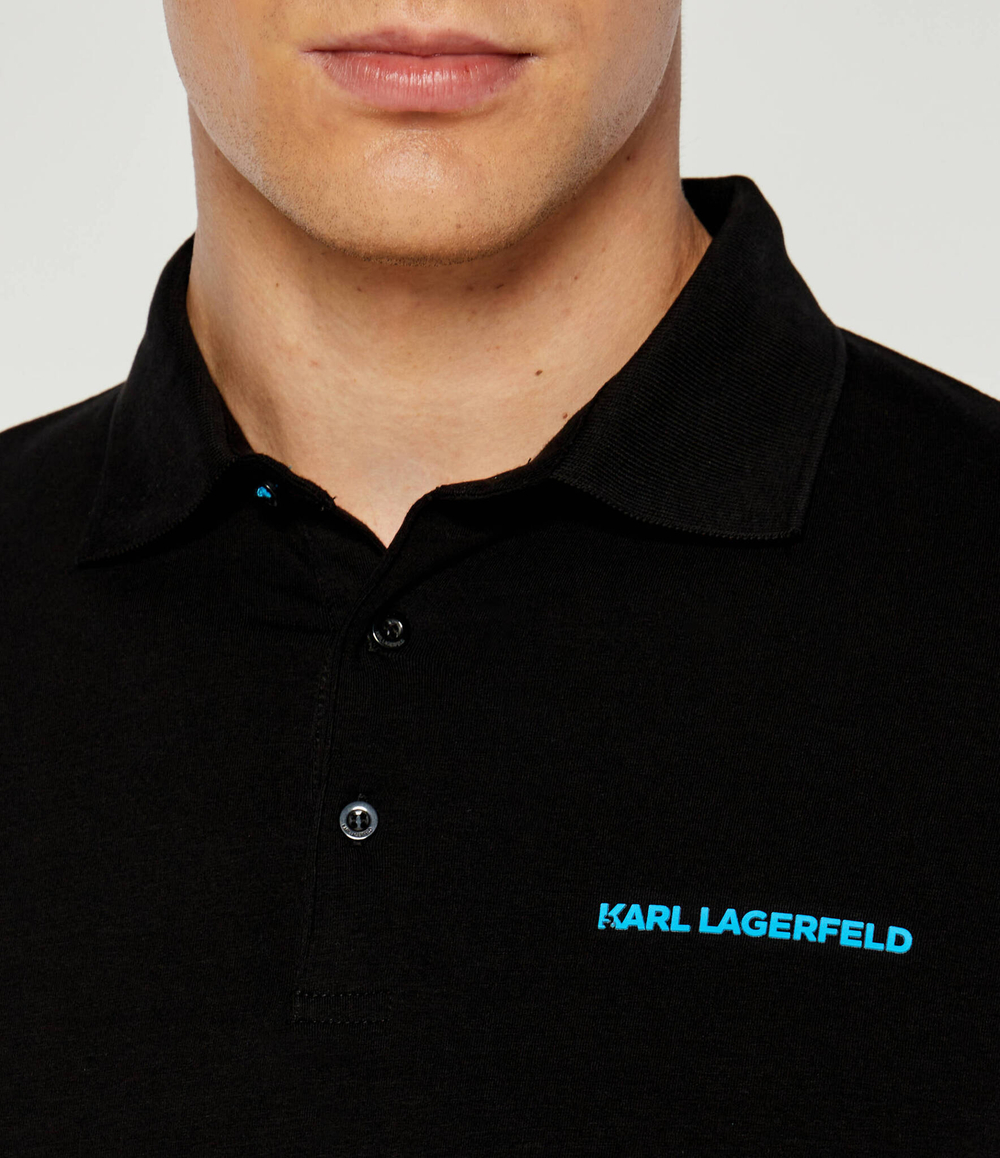 Поло Karl Lagerfeld - черный(745401 543221)