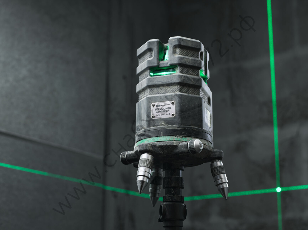 Лазерный уровень ADA 6D Servoliner GREEN