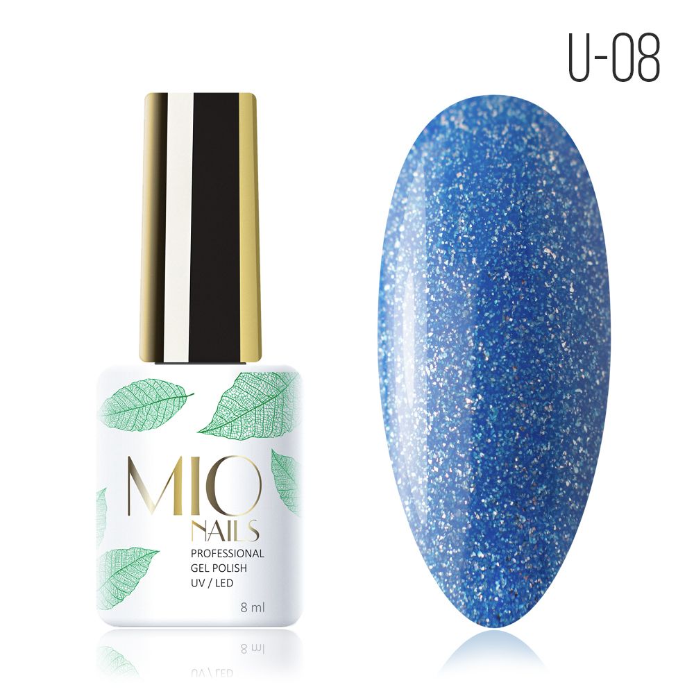 Mio Nails U-08 Сияние ночи, 8 мл