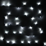 Гирлянда для дома 3,5м 36 ламп LED зелёный пров.,8 реж, IP-20, Белый