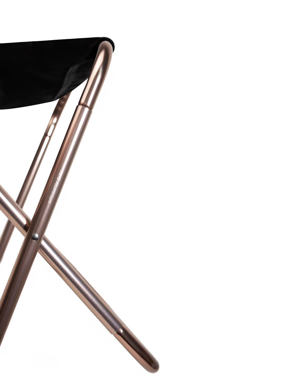 Стул складной Naturehike из алюминия, черный (NH17Z012-L)