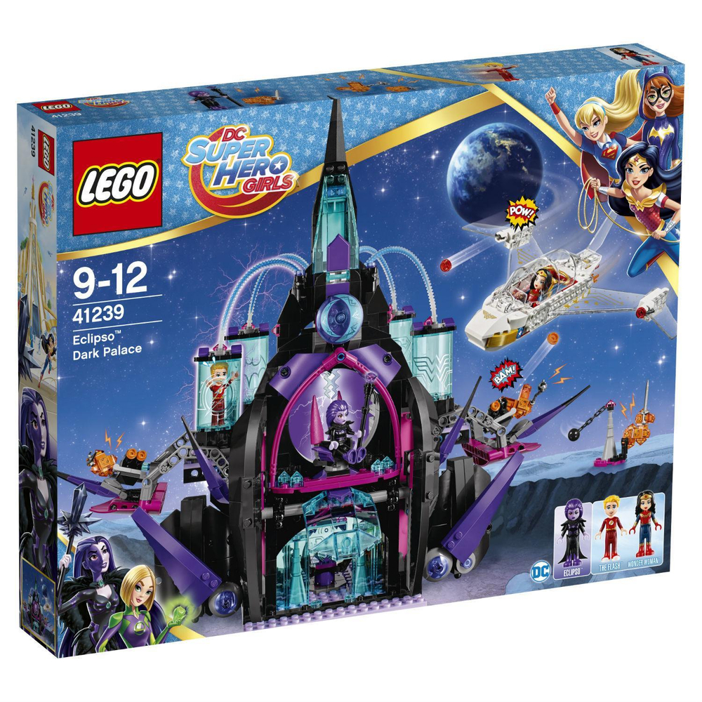 LEGO DC Super Hero Girls: Тёмный дворец Эклипсо 41239 — Eclipso Dark Palace — Лего Девушки-супергерои