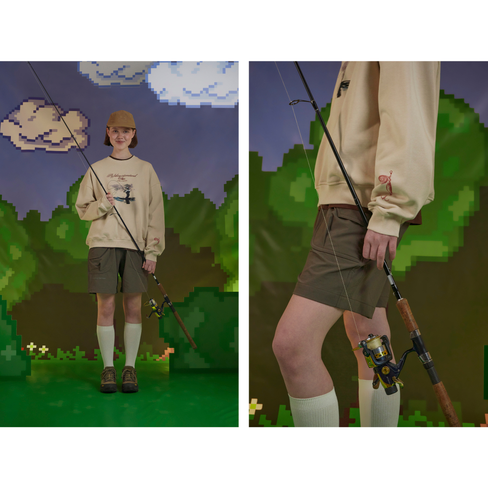 Шорты Called a Garment Hikercore Nylon ''Khaki''