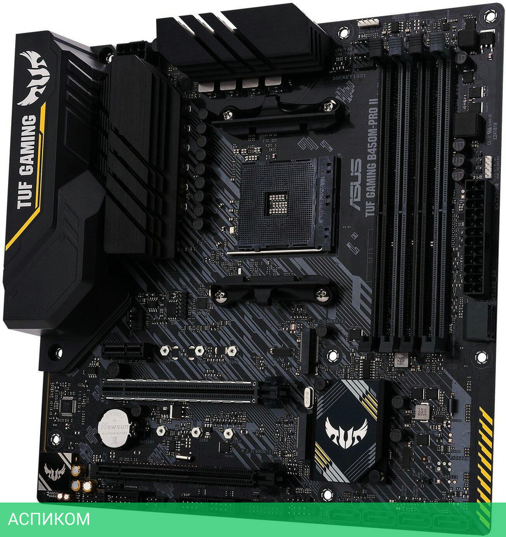 Материнская плата ASUS TUF Gaming B450M-Pro II DDR4