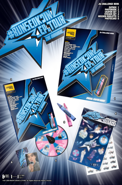 Сет Jin (BTS) - '#RUNSEOKJIN_EP.TOUR in GOYANG' The Original / Jin CHALLENGE BOOK]