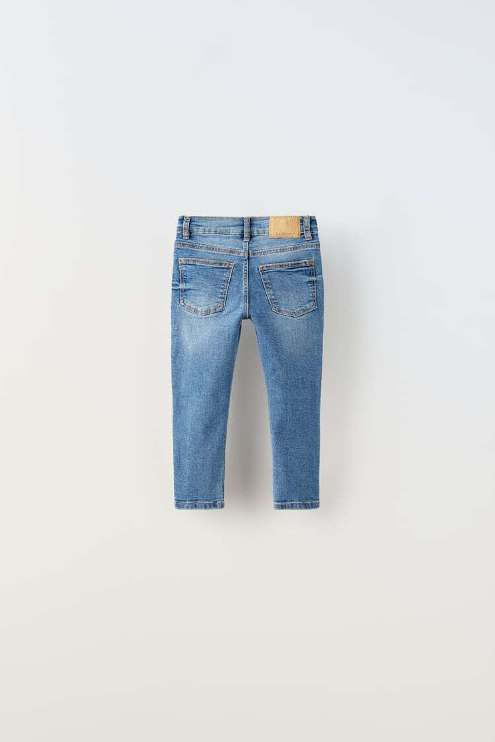 ZARA ДЖИНСЫ THE SKINNY FIT, ВЫЦВЕТШИЙ СИНИЙ