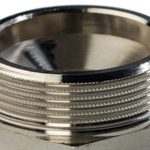 Футорка Stout 1 1/2"Х1/2" нар-вн никель