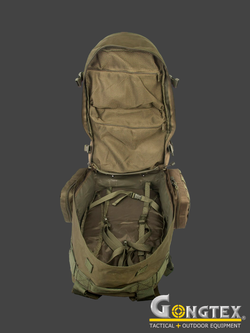 Рюкзак тактический Gongtex Diplomat Backpack, 60 л (0151). Олива