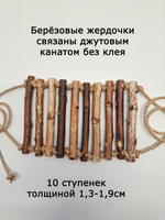 Лестница для попугаев и грызунов