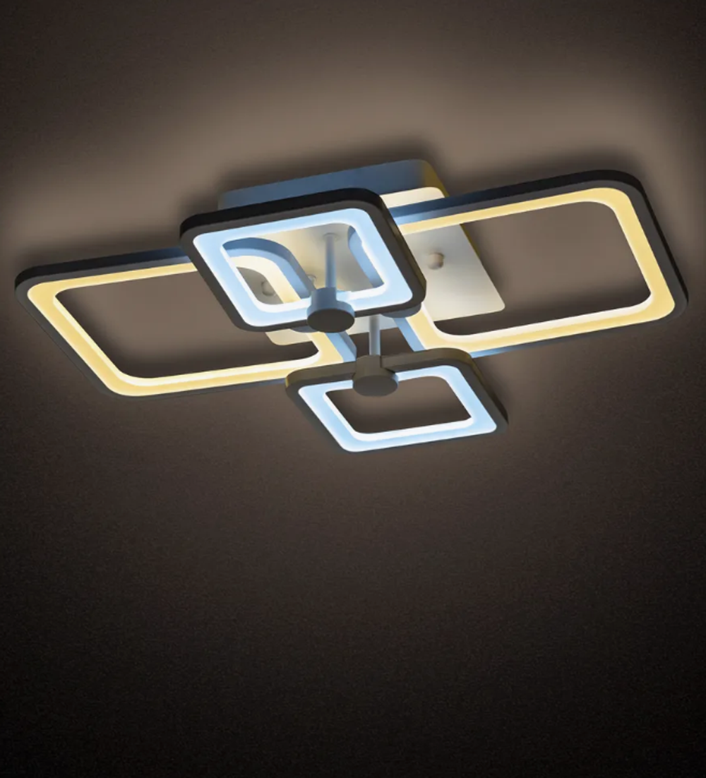 RITTER Люстра потолочная LED в комнату QUADRO