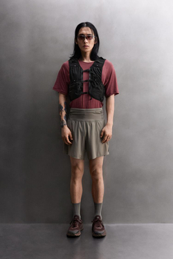 ZARA ШОРТЫ ДЛЯ ТРЕЙЛРАННИНГА 7”, АНТРАЦИТОВО-СЕРЫЙ