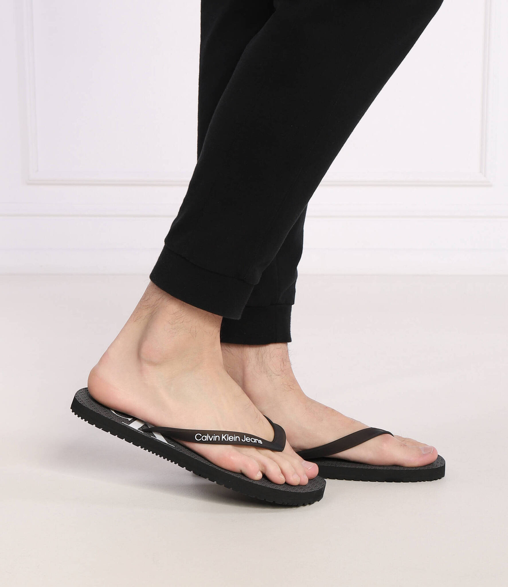 Вьетнамки CALVIN KLEIN JEANS - черный(YM0YM00952)