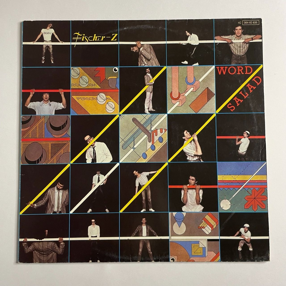 Винтажная виниловая пластинка LP Fischer Z Word Salad (Germany 1979)