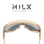 Спортивные очки HILX Newblood Shiny Crystal Orange / Gold Mirror Lens