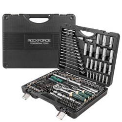 Набор инструментов 218пр. 1/4'',3/8'',1/2''(6гр.)(4-32мм) RockForce RF-42182-5