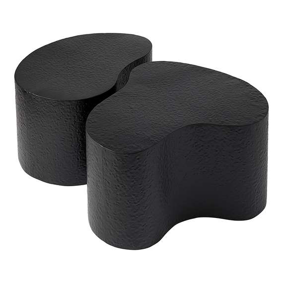 Набор из 2 журнальных столиков Grannis, черный