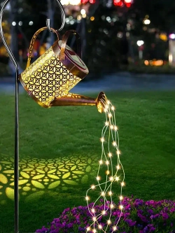 Садовый светильник на солнечной батарее "Лейка"