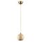 Подвесной светодиодный светильник Odeon Light Minima Caucho 7061/1