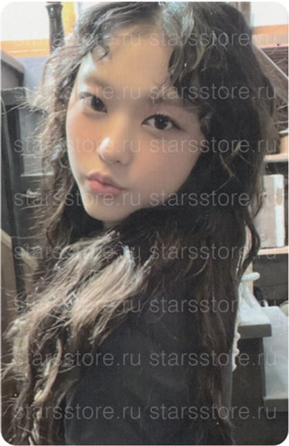 Фотокарта Haerin NewJeans - Get Up (The POWERPUFF GIRLS X NJ Box ver.)