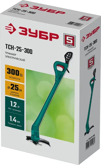 Электрический триммер "Зубр" ТСН-25-300