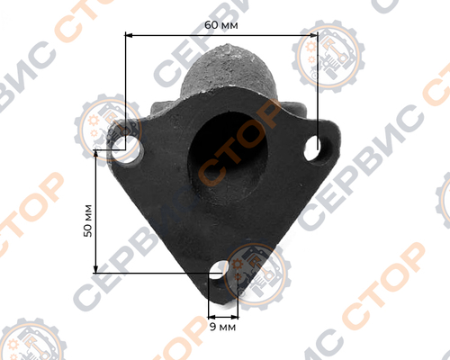 Колено глушителя 177F/188F/190F/192F