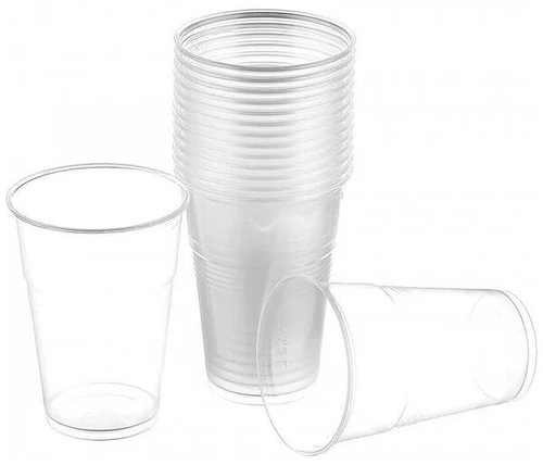 Стакан пластиковый 100г. прозрачный 10шт/уп