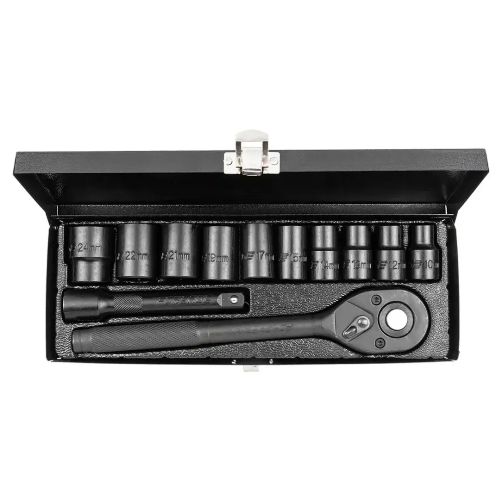 Набор инструментов ударных 12пр. 1/2''(6гр.) Forsage F-4122-5