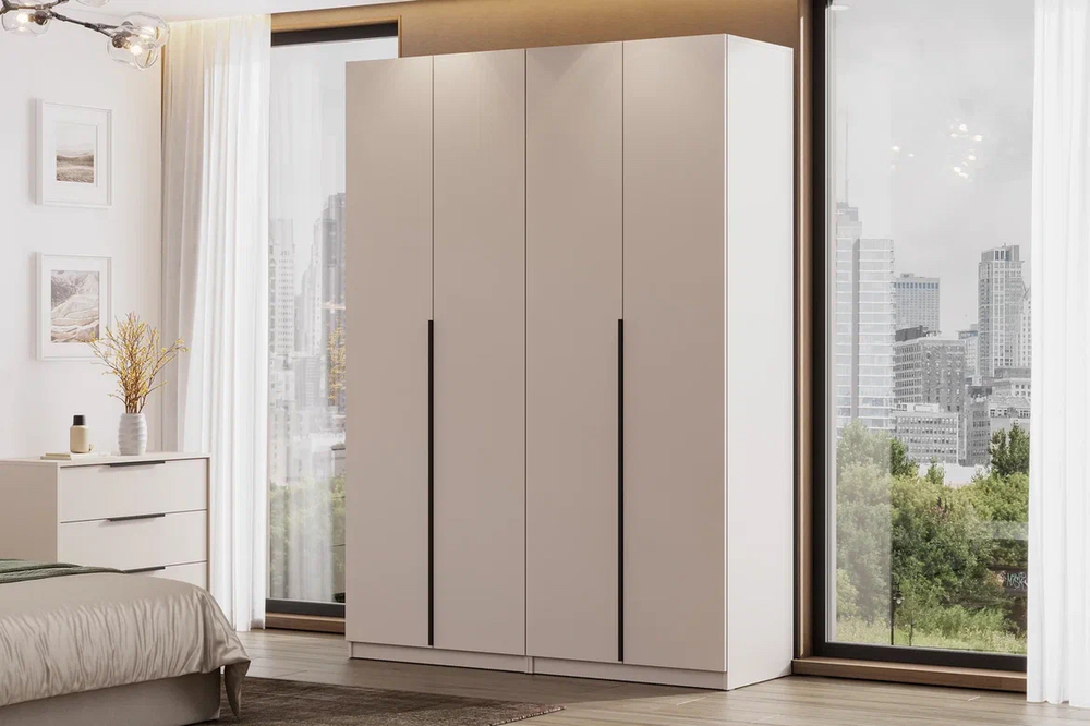 Шкаф распашной «ШК 5» Белый 80 см