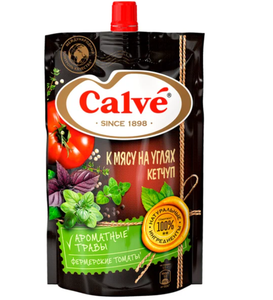 КЕТЧУП CALVE К МЯСУ НА УГЛЯХ 350ГР