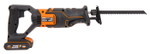 Сабельная пила аккумуляторная WORX WX500