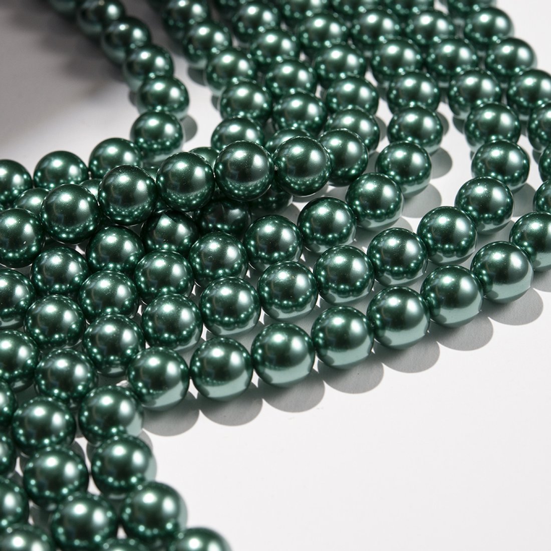 Хрустальный жемчуг, оттенок "Магическая Змея", шар 10мм, улучшенное покрытие