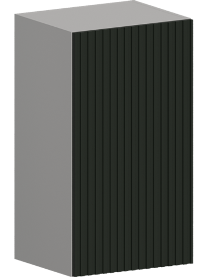 Кухня Модуль ШВ 400 Графит / Насыщенно-зеленый