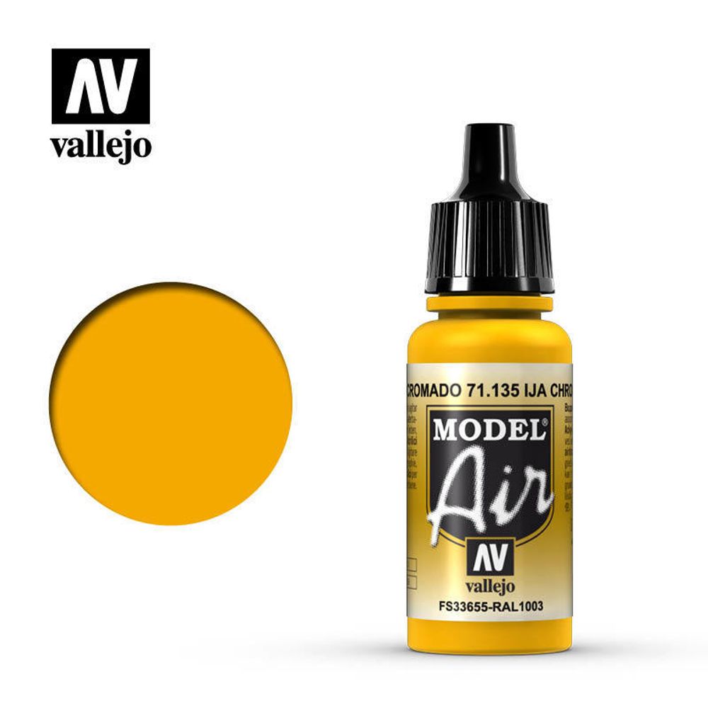 Model air 135-17ml. Ija chrome yellow