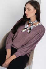 Джемпер Бери и беги (пыльная роза) Б12681-7 LT Collection