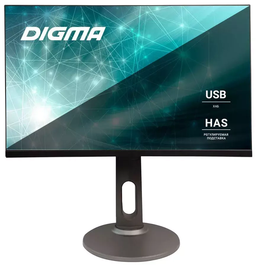 Монитор ЖК Digma DM-MONB2408 23.8" Black 5ms HDMI, DisplayPort