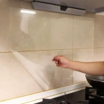 Фартук для кухни на стену,кухня мебель гарнитур,пленка самоклеющаяся для мебели,С клеем, 60*500cm