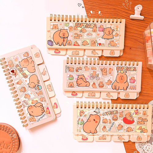 Блокнот для заметок "Capybara Family"