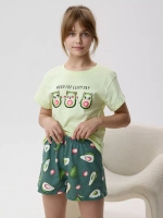 Пижама домашняя с шортами хлопок