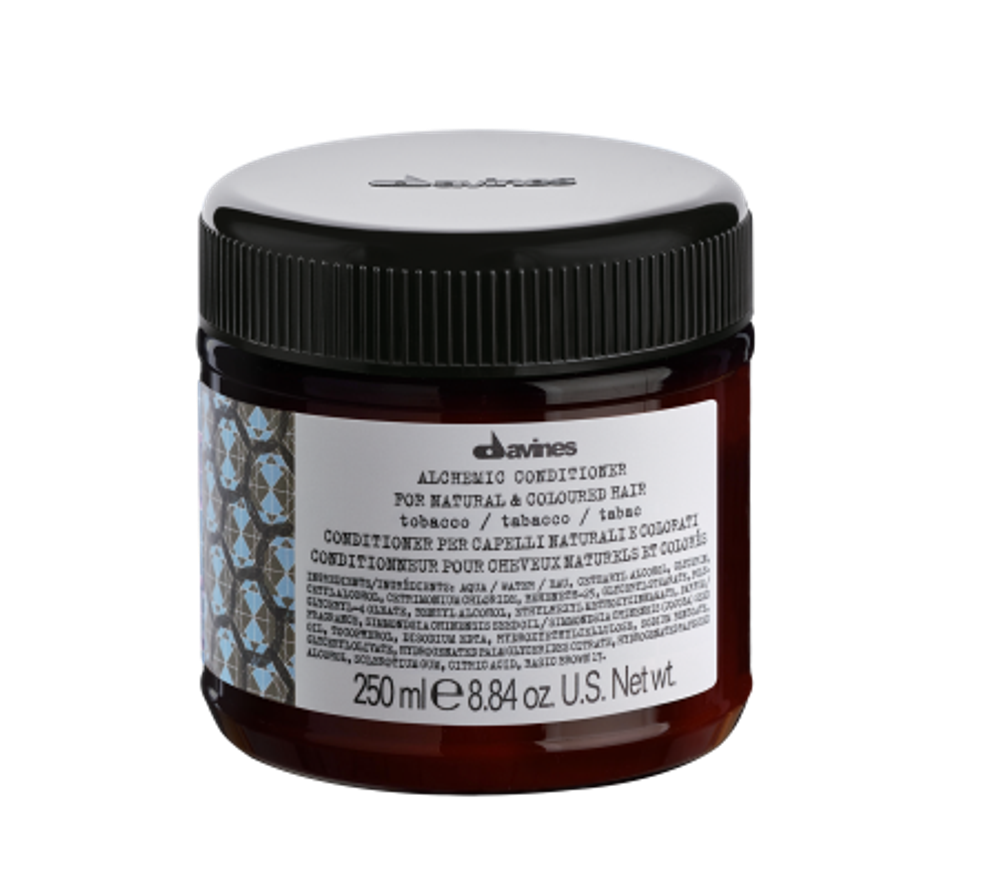 Кондиционер оттеночный для осветленных и натуральных волос Davines Alchemic Conditioner - Tobacco 250 мл