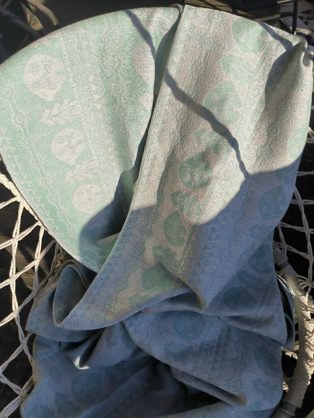 Mokosh wrap Солнечные медведи Жемчужный селадон