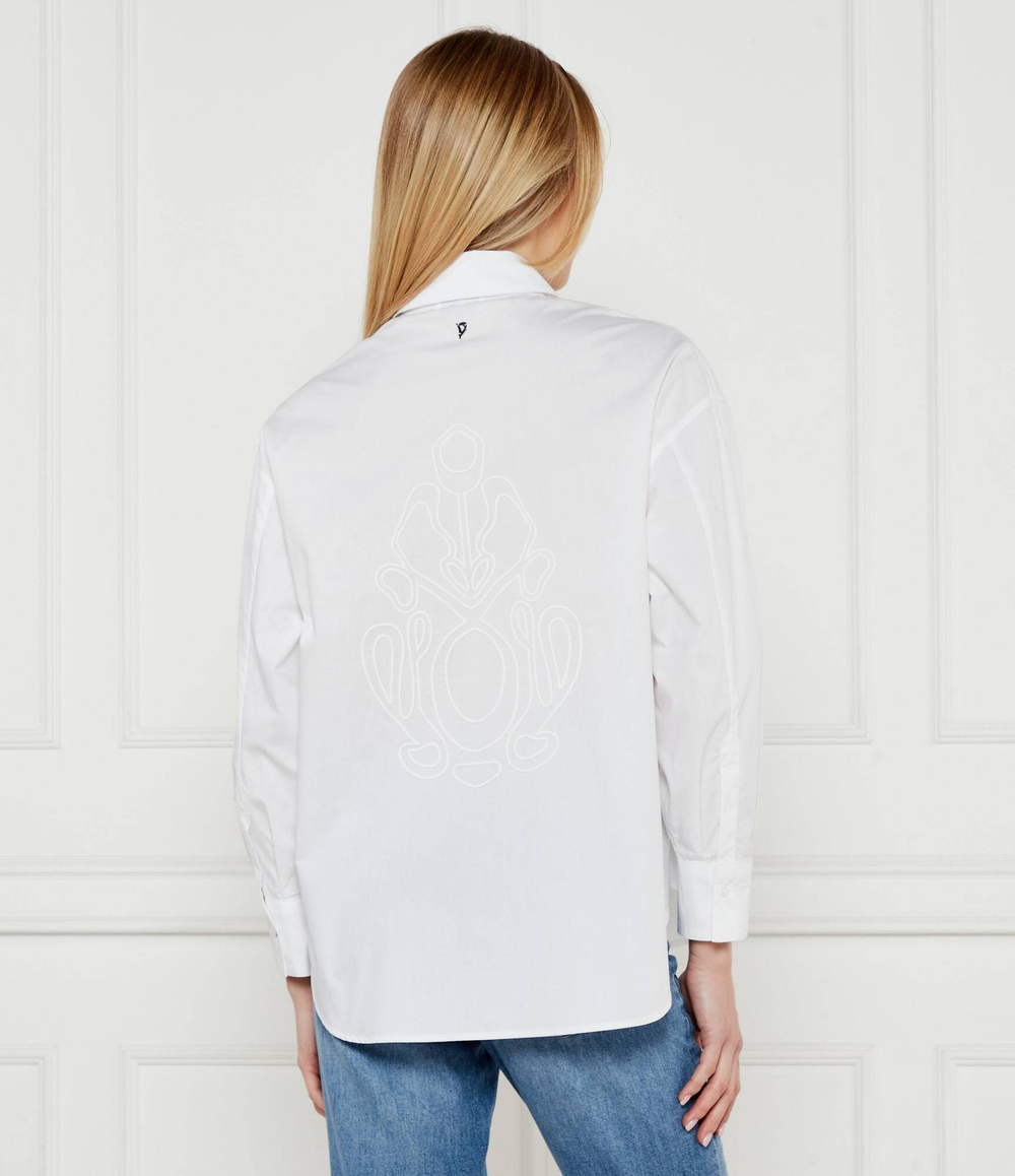 Рубашка DONDUP - made in Italy - белый(DC400 PF0010D XXXW)