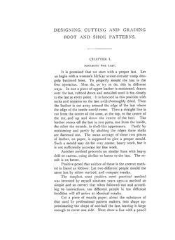Designing, cutting and grading boot and shoe patterns. and complete manual for the stitching room, by an expert of thirty years | C.B. Hatfield