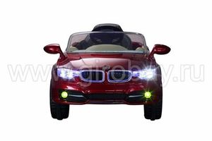 Детский электромобиль River Toys BMW P333BP красный