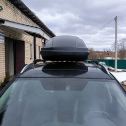 Автобокс Way-box Lainer 460 на Nissan X Trail T 32 на рейлинги