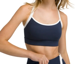 Теннисный бюстгальтер Wilson Rally Halter - classic navy