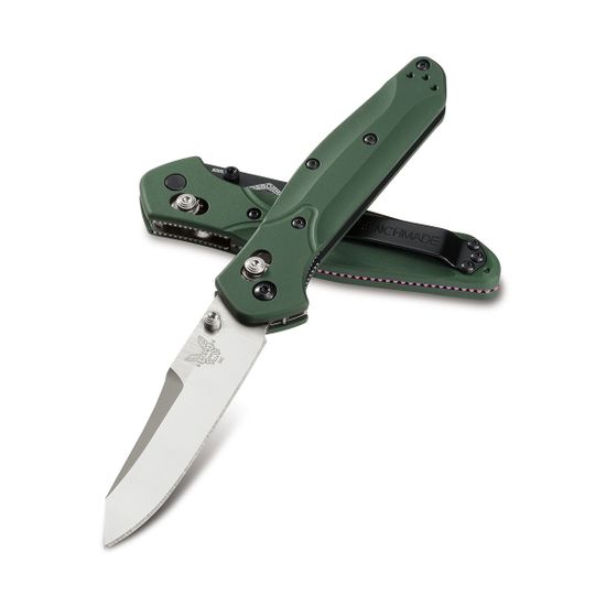 Складной нож Benchmade 940 Osborne Reverse Tanto c клинком из стали CPM-S30V, рукоять алюминий