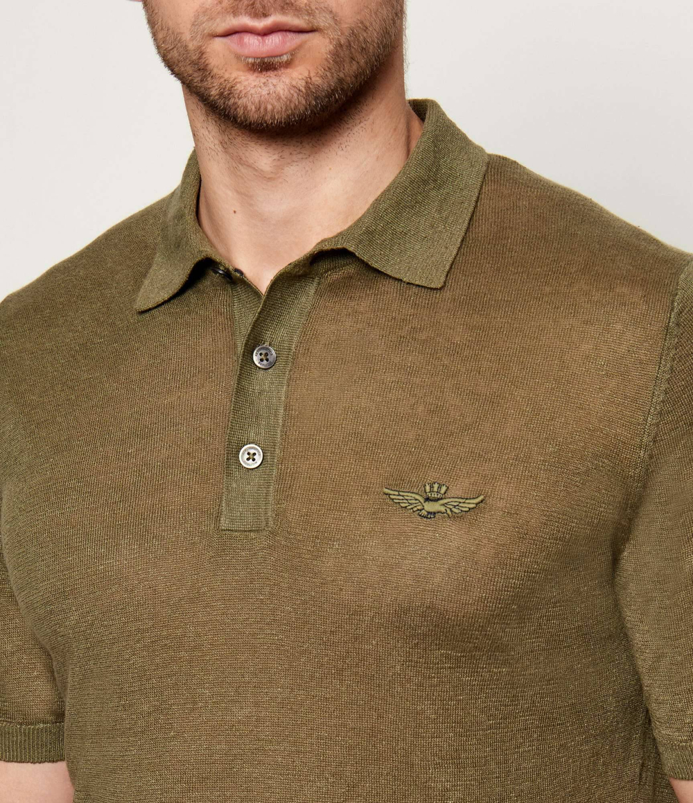 Поло изо льна