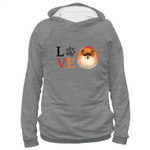 Толстовка "Шпиц - любовь"