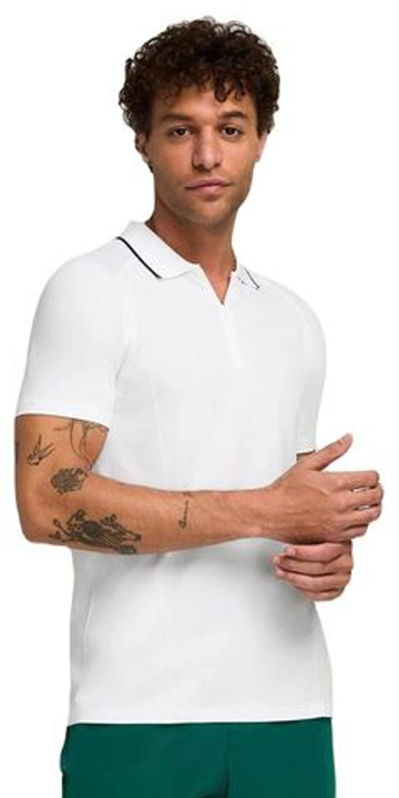 Мужское теннисное поло Wilson Team Seamless Polo 2.0 - белый